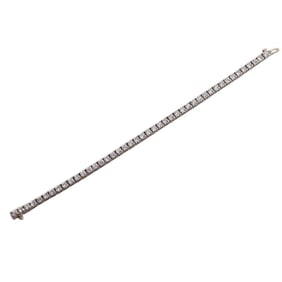 14k Gold 7ctw Diamond Tennis Bracelet