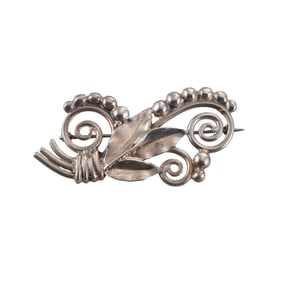 Tiffany & Co Sterling Silver Brooch Pin