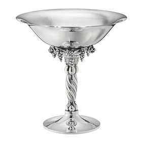 Georg Jensen Sterling Silver Grape Bowl Compote 264A