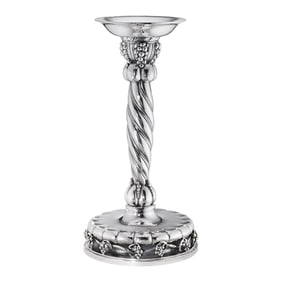 Georg Jensen Sterling Silver Grape Candlestick 264 Set of Three