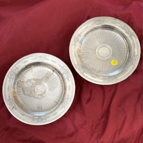 Art Deco Tiffany & Co Makers Sterling Silver Compote Pair