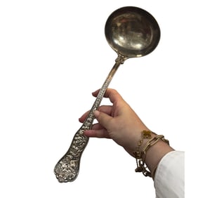 Tiffany & Co Olympian Sterling Silver Soup Ladle