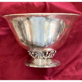 Frank M. Whiting Sterling Silver Large Centerpiece Bowl