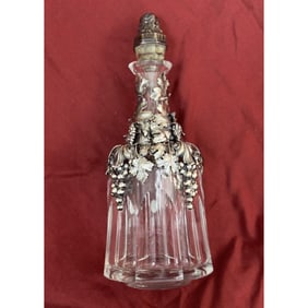 Buccellati Sterling Silver Grape Vine Decanter