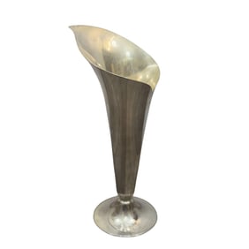 Tiffany & Co Makers Sterling Silver Calla Lily Flower Vase