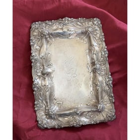 Gorham Art Nouveau Sterling Silver Serving Tray