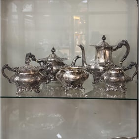 Frank W. Smith Silver Co. Inc J. E. Caldwell Sterling Tea Set