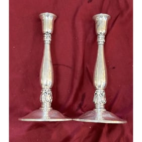 International Royal Danish Candlestick Pair N261