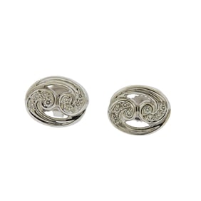 Gubelin Gold Diamond Cancer Zodiac Sign Stud Earrings