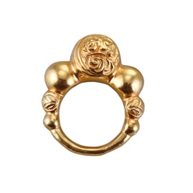 Lalaounis Greece 18k Gold Ring