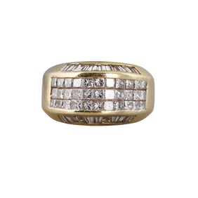 18k Gold Diamond Ring