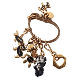 Prada Multi Charm Costume Bracelet