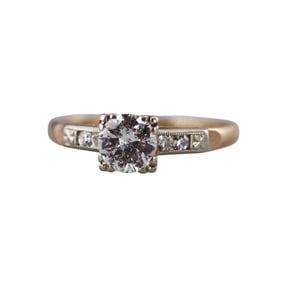 14k Gold Diamond Engagement Ring