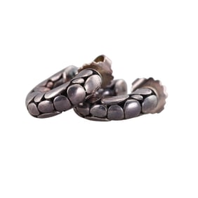 John Hardy Kali Sterling Silver Hoop Earrings
