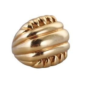 David Webb 18k Gold Ring
