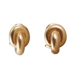 Angela Cummings 18k Gold Knot Earrings