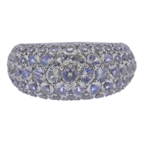 Bucherer Gold Moonstone Dome Ring