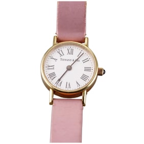 Tiffany & Co 18k Gold Ladies Watch
