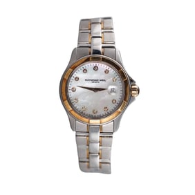 Raymond Weil Tango MOP Diamond Two Tone Watch 9460