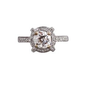 18k Gold 1.20ct Diamond Engagement Ring