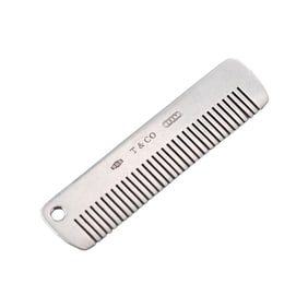 Tiffany & Co Sterling Silver Har Comb Pendant