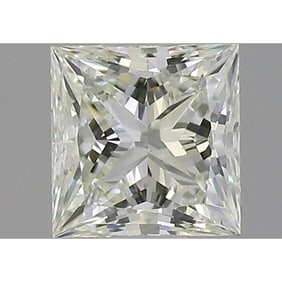 GIA 0.70 ct Square Modified Brilliant Faint Yellow-Green VS2 Diamond