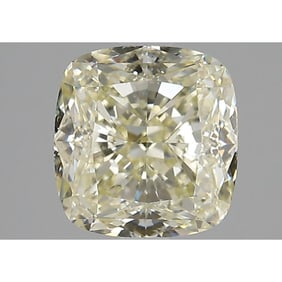 GIA 3.06 ct Cushion Modified Brilliant  U to V Range  SI1 Diamond