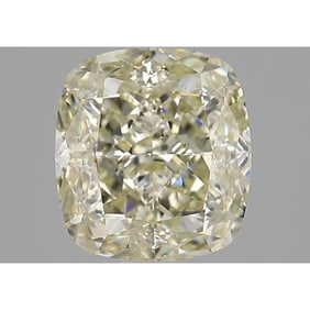 GIA 3.09 ct  Cushion Modified Brilliant  U to V Range  SI1 Diamond