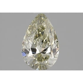 GIA 1.02 ct Pear Brilliant Fancy Light Grayish Greenish Yellow VS1 Diamond