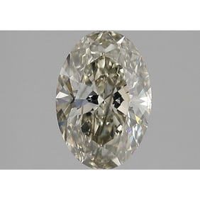 GIA 1.51 ct Oval Brilliant N SI2 Diamond