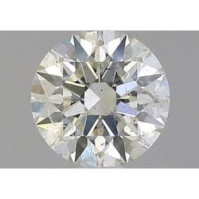 GIA 1.02 ct Round Brilliant Faint Yellow-Green I2 Diamond