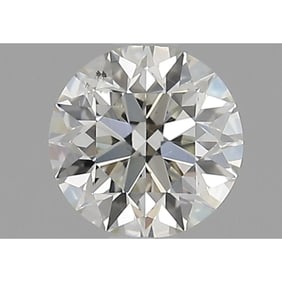 GIA 0.90 ct Round Brilliant J SI1 Diamond