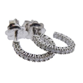 Chimento 18k Gold Diamond Small Hoop Earrings