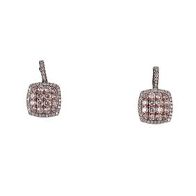 18k Gold Diamond Earrings