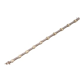 14k Gold Diamond Bracelet