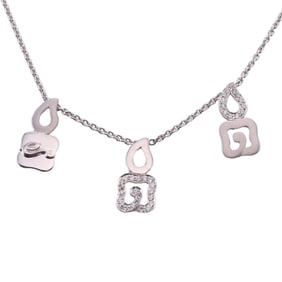 La Nouvelle Bague Diamond Gold Necklace