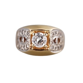 14k Gold Diamond Ring