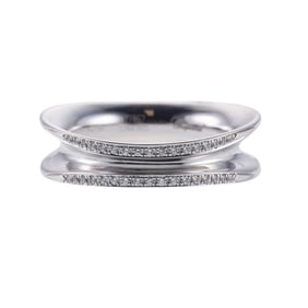 Chopard White Gold Diamond Band Ring