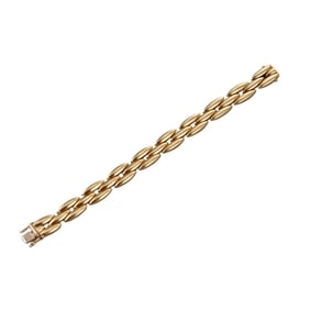 Cartier Gentiane 18k Gold Link Bracelet