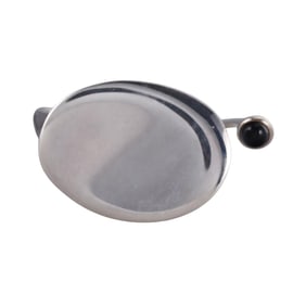 Georg Jensen Vivianna Sterling Silver Black Agate Bracelet No. 257