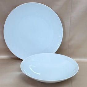 Rosenthal Tac 02 Skin Silhouette Place Setting 2pc