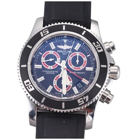 Breitling Superocean Black Dial 46mm Men's Watch A73310