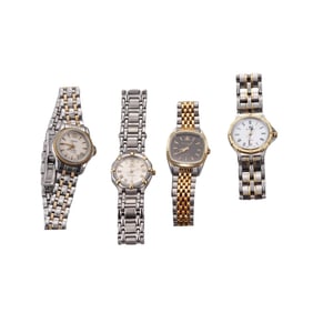 Cyma Concord Baume & Mercier Tissot Watch Lot of 4