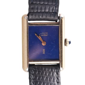 Must de Cartier Tank Vermeil Manual Wind Watch