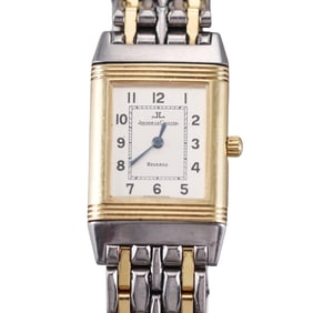 Jaeger LeCoultre Reverso Two Tone Ladies Watch 260.5.08