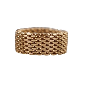 Tiffany & Co Somerset 18k Gold Band Ring