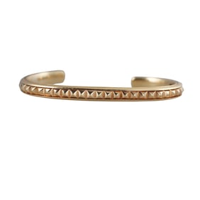 David Yurman Pyramid 18k Gold Cuff Bracelet