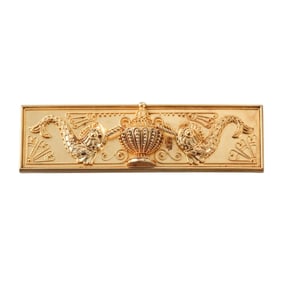 Antique 14k Gold Etruscan Brooch Pin