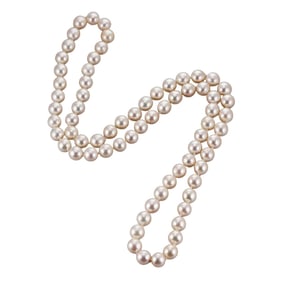 9mm Cultured Pearl Necklace