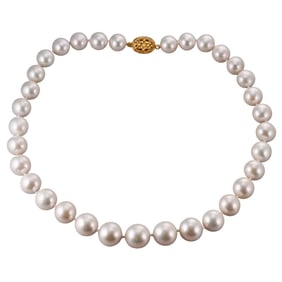 18k Gold South Sea Pearl Necklace